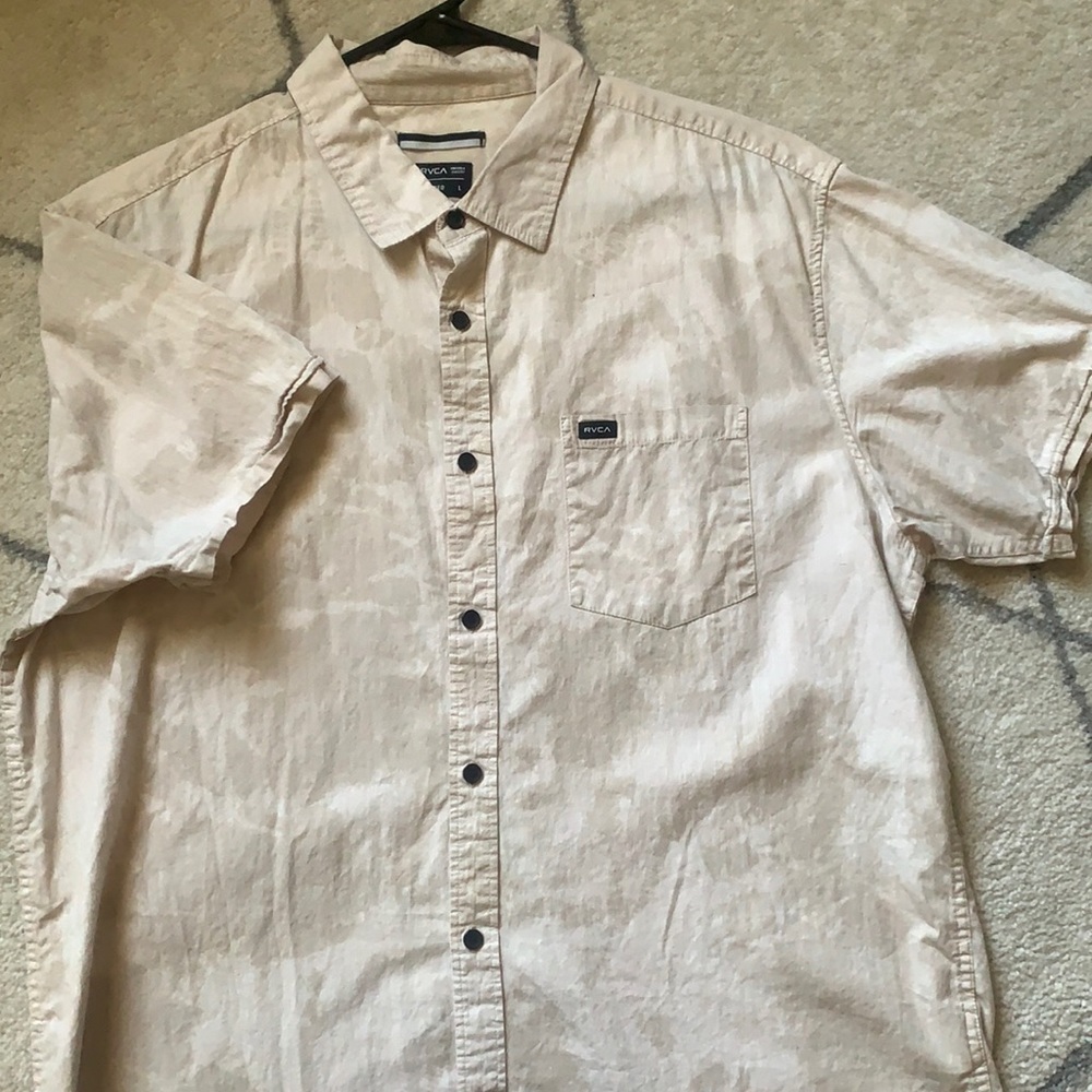 RVCA Collared Button Down Shirt